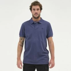 Τοπ 10 🔔 Πόλο Τ-shirts Emerson Ανδρικό Πόλο T-shirt Blue ⌛