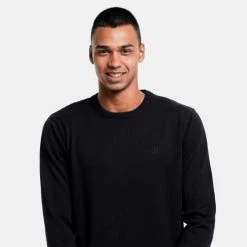 Εξοδος 👍 Πλεκτά Emerson Ανδρική Πλεκτή Μπλούζα BLACK 👍 6 Εξοδος 👍 Πλεκτά Emerson Ανδρική Πλεκτή Μπλούζα BLACK 👍 -Εξοδος emerson Κατάστημα emerson men s cotton knit with round neck 18