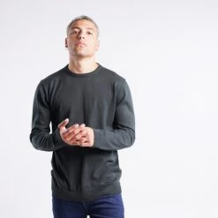 Αγορά 🛒 Πλεκτά Emerson Ανδρική Πλεκτή Μπλούζα D. GREEN A ❤️ -Εξοδος emerson Κατάστημα emerson men s cotton knit with round neck 26