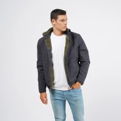 Τοπ 10 😀 Μπουφάν Emerson Doublr Face Sherpa Ανδρικό Μπουφάν FR OLIVE/K9 EBONY ⭐ -Εξοδος emerson Κατάστημα emerson men s double face sherpa fur jacket 5