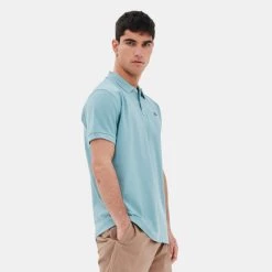 Αγορά 🔔 Πόλο Τ-shirts Emerson Ανδρικό Πόλο T-Shirt Sky Blue ❤️ -Εξοδος emerson Κατάστημα emerson men s garment dyed polo 14