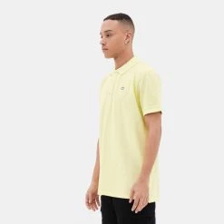 Φτηνός 🤩 Πόλο Τ-shirts Emerson Ανδρικό Πόλο T-Shirt LIME YELLOW 👏 -Εξοδος emerson Κατάστημα emerson men s garment dyed polo 22