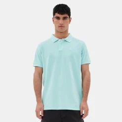 Τοπ 10 ⌛ Πόλο Τ-shirts Emerson Ανδρικό Πόλο T-Shirt AQUA 😉