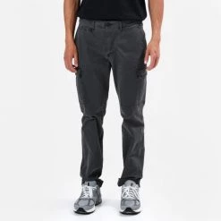 Ολοκαίνουργιο ❤️ Ανδρικά Cargo & Chinos Παντελόνια & Σορτς Emerson Garment Dyed Stretch Ανδρικό Cargo Παντελόνι GREY 😍