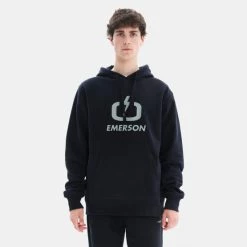 Κουπόνι 🎁 Μπλούζες με Κουκούλα Emerson Ανδρική Μπλούζα με Κουκούλα NAVY BLUE 👏