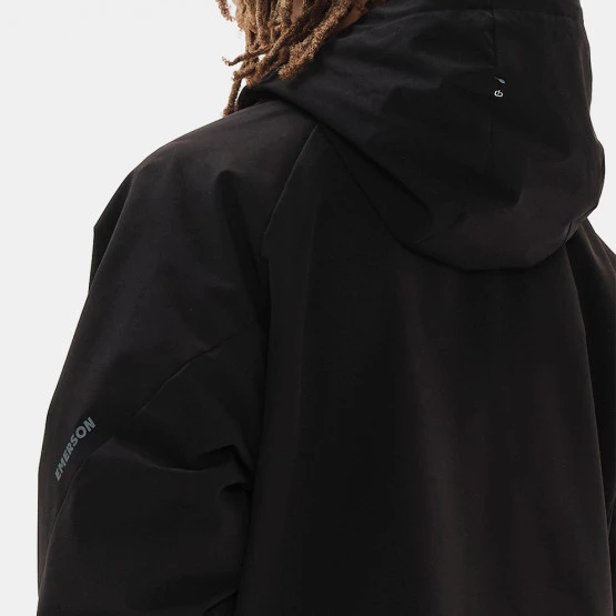 Συμφωνίες 🌟 Μπουφάν Emerson Raglan Ανδρικό Μπουφάν Black ✨ 5 Συμφωνίες 🌟 Μπουφάν Emerson Raglan Ανδρικό Μπουφάν Black ✨ - Image 5