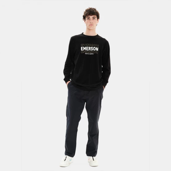 Προώθηση 🌟 Μπλούζα μακρύ μανίκι Emerson Ανδρική Μπλούζα Μακρύ Μανίκι Black 🔥 5 Προώθηση 🌟 Μπλούζα μακρύ μανίκι Emerson Ανδρική Μπλούζα Μακρύ Μανίκι Black 🔥 - Image 5