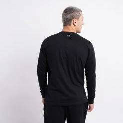 Τοπ 10 😉 Μπλούζα μακρύ μανίκι Emerson Ανδρική Μπλούζα με Μακρύ Μανίκι Black 🥰 -Εξοδος emerson Κατάστημα emerson men s l s t shirt 41