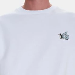 Κουπόνι ✔️ Φούτερ Emerson Neckline Ανδρικό Φούτερ WHITE ⌛ -Εξοδος emerson Κατάστημα emerson men s neckline sweat 13