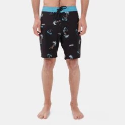 Ολοκαίνουργιο 😀 Μαγιό Emerson Ανδρικό Σορτς Μαγιό PR 283 BLACK 🧨