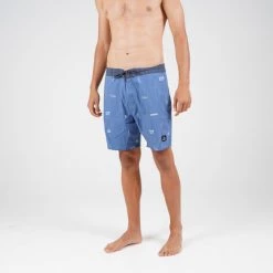 Η καλύτερη συμφωνία 🔔 Μαγιό Emerson Men's Packable Board Shorts PR 192 BLUE 🎁