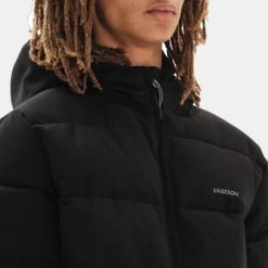 Προϋπολογισμός 💯 Μπουφάν Emerson Down Hooded Puffer Ανδρικό Μπουφάν Black 👍 -Εξοδος emerson Κατάστημα emerson men s pp down jacket with hood 14