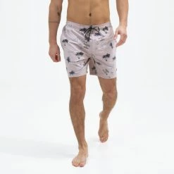 Νέος 💯 Μαγιό Emerson Printed Volley Ανδρικό Σορτς Μαγιό PR 236 PINK 🧨