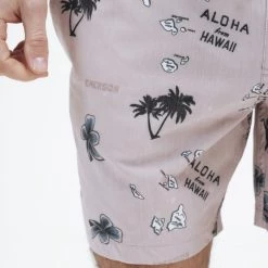 Νέος 💯 Μαγιό Emerson Printed Volley Ανδρικό Σορτς Μαγιό PR 236 PINK 🧨 -Εξοδος emerson Κατάστημα emerson men s printed packable volley shorts 23