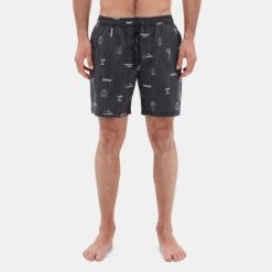 Προώθηση 👍 Μαγιό Emerson Ανδρικό Σορτς Μαγιό PR 285 BLACK 🛒