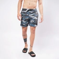 Αγορά 💯 Μαγιό Emerson Men's Printed Volley Ανδρικό Σορτς Μαγιό PR 189 PINE 🛒