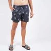 Αγορά ✨ Μαγιό Emerson Men's Printed Volley Shorts PR 196 OFF BLACK 🧨