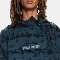 Κουπόνι ✔️ Μπουφάν Emerson Pullover Jacket Ανδρικό Μπουφάν PR310 BLUE 🔔 -Εξοδος emerson Κατάστημα emerson men s pullover jacket with hood 3