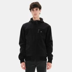 Εκπτωση ✨ Μπουφάν Emerson Bomber Ανδρικό Μπουφάν Black 🥰