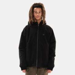 Προώθηση 🌟 Μπουφάν Emerson Ribbed Ανδρικό Μπουφάν BLACK ✔️