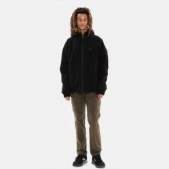 Προώθηση 🌟 Μπουφάν Emerson Ribbed Ανδρικό Μπουφάν BLACK ✔️ -Εξοδος emerson Κατάστημα emerson men s ribbed jacket with hood 24