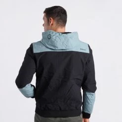 Προώθηση 👍 Αντιανεμικά Μπουφάν Emerson Bomber Ανδρικό Αντιανεμικό Μπουφάν K9 BLACK/PINE FOG 👍 -Εξοδος emerson Κατάστημα emerson men s ribbed jacket with hood 33