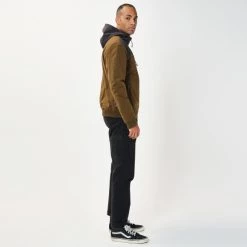 Φτηνός 😍 Μπουφάν Emerson Ribbed Ανδρικό Μπουφάν K9 OLIVE/EBONY 👍 -Εξοδος emerson Κατάστημα emerson men s ribbed jacket with hood 38