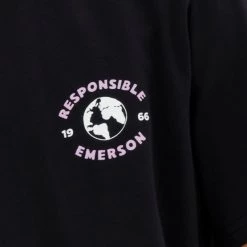 Καλύτερη πώληση 🔔 T-Shirts | Μπλούζα κοντό μανίκι Emerson Ανδρικό T-Shirt Black 💯 -Εξοδος emerson Κατάστημα emerson men s s s t shirt 10