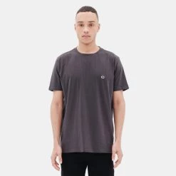 Φτηνός 🎁 T-Shirts | Μπλούζα κοντό μανίκι Emerson Ανδρικό T-Shirt OFF BLACK 😍