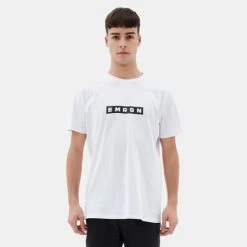 Εκπτωση 👍 T-Shirts | Μπλούζα κοντό μανίκι Emerson S/S Ανδρικό T-Shirt WHITE ✨