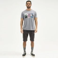 Προώθηση ⌛ T-Shirts | Μπλούζα κοντό μανίκι Emerson Ανδρική Μπλούζα D.GREY ML ✔️ -Εξοδος emerson Κατάστημα emerson men s s s t shirt 141