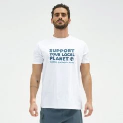 Φτηνός 💯 T-Shirts | Μπλούζα κοντό μανίκι Emerson Ανδρική Μπλούζα WHITE 🤩