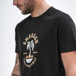 Προϋπολογισμός 🎉 T-Shirts | Μπλούζα κοντό μανίκι Emerson Άνδρικό T-shirt Black 🛒 -Εξοδος emerson Κατάστημα emerson men s s s t shirt 162