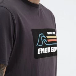 Εξοδος 🛒 T-Shirts | Μπλούζα κοντό μανίκι Emerson Ανδρική Μπλούζα OFF BLACK 👏 -Εξοδος emerson Κατάστημα emerson men s s s t shirt 202