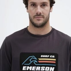Εξοδος 🛒 T-Shirts | Μπλούζα κοντό μανίκι Emerson Ανδρική Μπλούζα OFF BLACK 👏 -Εξοδος emerson Κατάστημα emerson men s s s t shirt 204