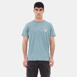 Εκπτωση 🔥 T-Shirts | Μπλούζα κοντό μανίκι Emerson Ανδρικό T-Shirt DUSTY GREEN 🔔
