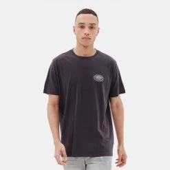 Εξοδος 🎉 T-Shirts | Μπλούζα κοντό μανίκι Emerson Ανδρικό T-Shirt OFF BLACK 🤩