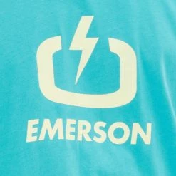 Προώθηση 🎁 T-Shirts | Μπλούζα κοντό μανίκι Emerson Ανδρικό T-Shirt TURQUOISE 😀 -Εξοδος emerson Κατάστημα emerson men s s s t shirt 71