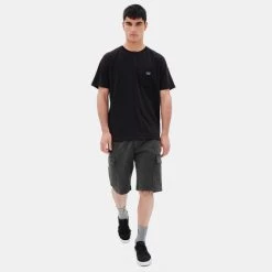 Flash Sale 🎁 T-Shirts | Μπλούζα κοντό μανίκι Emerson Pocket Logo Ανδρικό T-Shirt Black 🌟 -Εξοδος emerson Κατάστημα emerson men s s s t shirt 93