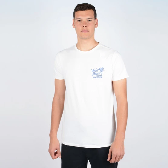 Φτηνός ❤️ T-Shirts | Μπλούζα κοντό μανίκι Emerson Ανδρικό T-Shirt WHITE 👏 1 Φτηνός ❤️ T-Shirts | Μπλούζα κοντό μανίκι Emerson Ανδρικό T-Shirt WHITE 👏