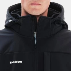 Εκπτωση 💯 Μπουφάν Emerson Bonded Outdoor Jacket Ανδρικό Μπουφάν Navy Blue 🔔 -Εξοδος emerson Κατάστημα emerson men s soft shell jkt with det ble hood 2