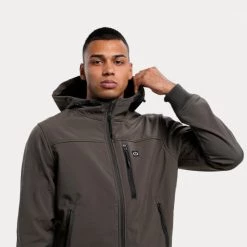 Καλύτερες κριτικές για 🎁 Μπουφάν Emerson Ανδρικό Αντιανεμικό Μπουφάν HAKI 🥰 -Εξοδος emerson Κατάστημα emerson men s soft shell ribbed jacket with hood 2