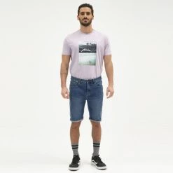 Flash Sale ⌛ Τζιν Σορτς/Βερμούδες Emerson Stretch Denim Ανδρικό Σορτς MIDDLE BLUE 💯 -Εξοδος emerson Κατάστημα emerson men s stretch denim short pants 19