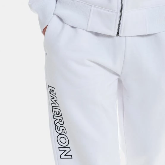 Πολύ καλή προσφορά ⌛ Φόρμες Emerson Ανδρικό Παντελόνι Φόρμας WHITE 🥰 4 Πολύ καλή προσφορά ⌛ Φόρμες Emerson Ανδρικό Παντελόνι Φόρμας WHITE 🥰 - Image 4