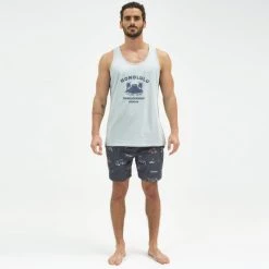 Συμφωνίες 🧨 Αμάνικα T-shirts Emerson Ανδρική Αμάνικη Μπλούζα PISTACHIO 🥰 -Εξοδος emerson Κατάστημα emerson men s tank top 23