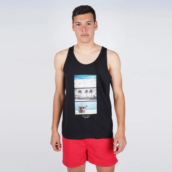 ΧΟΝΔΡΙΚΟ ΕΜΠΟΡΙΟ 🌟 Αμάνικα T-shirts Emerson Men's Tank Top BLACK 🤩 1 ΧΟΝΔΡΙΚΟ ΕΜΠΟΡΙΟ 🌟 Αμάνικα T-shirts Emerson Men's Tank Top BLACK 🤩