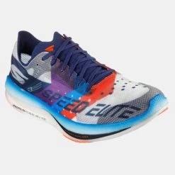 Καλύτερη πώληση 👏 Τρέξιμο | Running Skechers Go Run Speed Elite Ανδρικά Παπούτσια για Τρέξιμο ΛΕΥΚΟ-ΜΟΥΛΤΙ 🔥 -Εξοδος emerson Κατάστημα skechers go run speed elite 4
