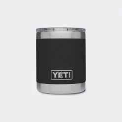 Η καλύτερη συμφωνία 🥰 YETI Rambler Lowball Ποτήρι Θερμός 296ml BLACK 👍