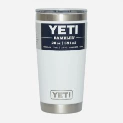 Προϋπολογισμός 🧨 YETI Rambler Ποτήρι Θερμός 591ml WHITE 🧨